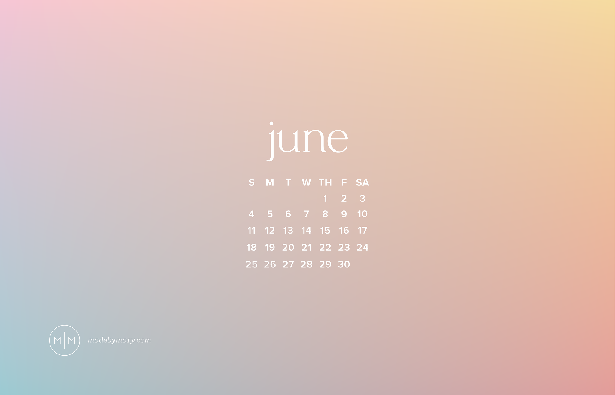 june background rainbow