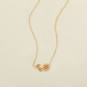 October EverBloom Birth Flower Necklace
