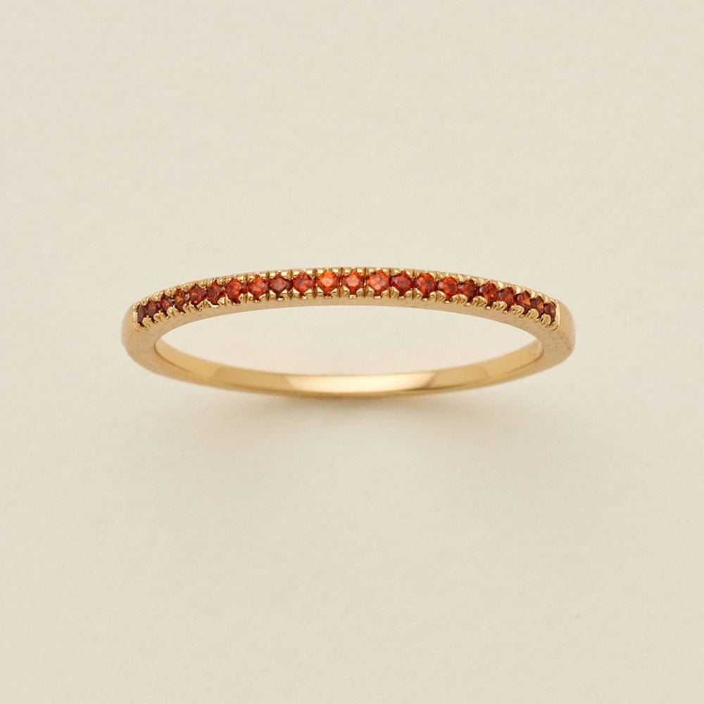 Image of January Birthstone Stacking Ring