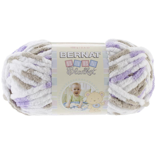 Bernat Baby Blanket Big Ball Yarn - Little Lilac Dove