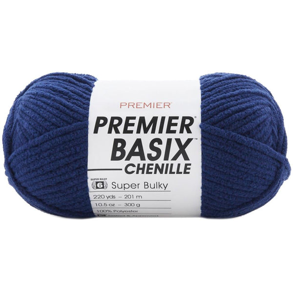 Premier Basix Chenille Brights Yarn-Hibiscus