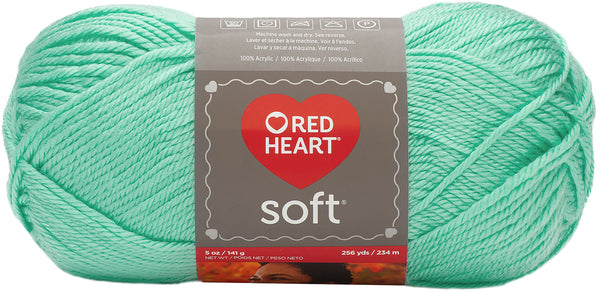 Red Heart Soft Yarn - Seafoam