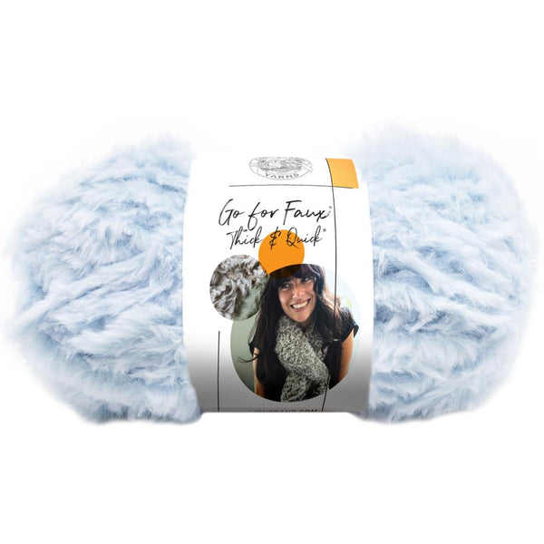 Lion Brand Go For Faux Thick & Quick Yarn - Panda 100g