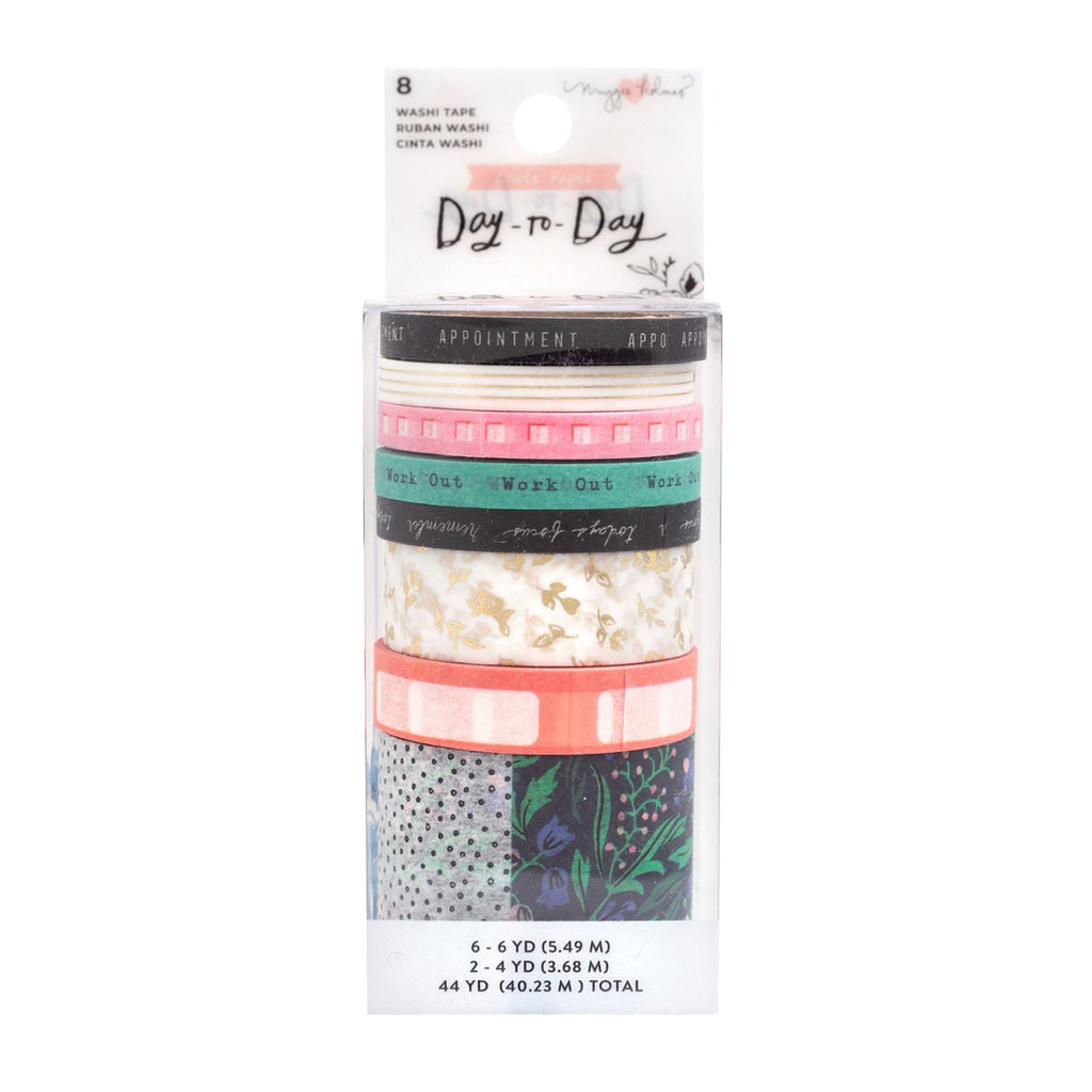 Maggie Holmes Day-To-Day Planner - Washi Tape 8 pack - Daily ...
