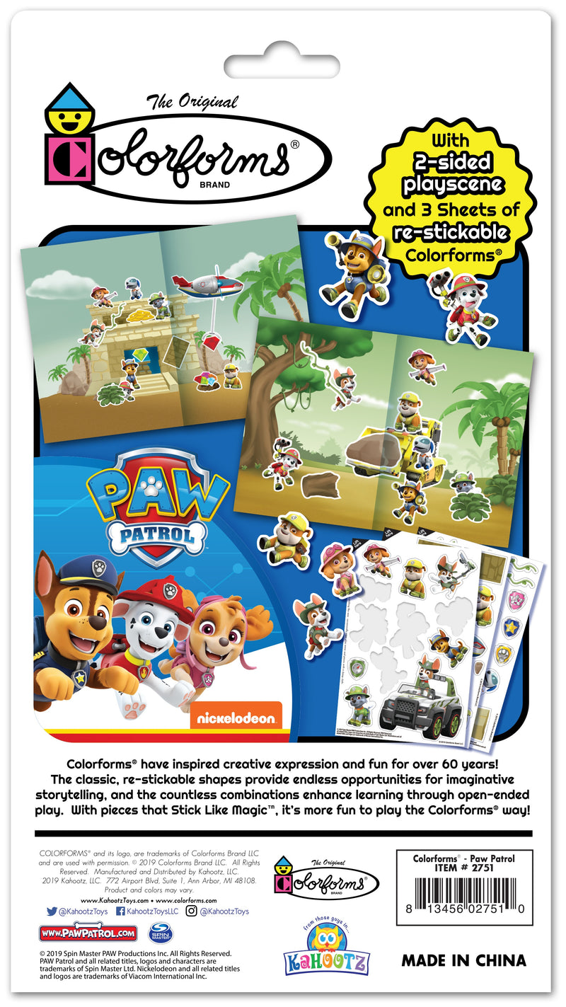 paw patrol travel set