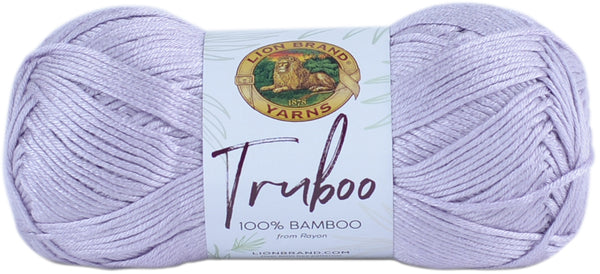 Lion Brand Truboo Sparkle Yarn - Plum