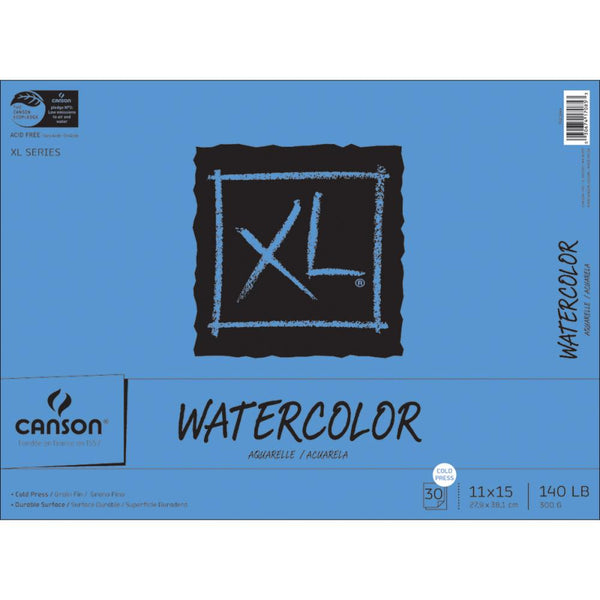 Arteza Expert Watercolor Pad, 5.5 x 8.5, 30 Sheets - Pack of 3