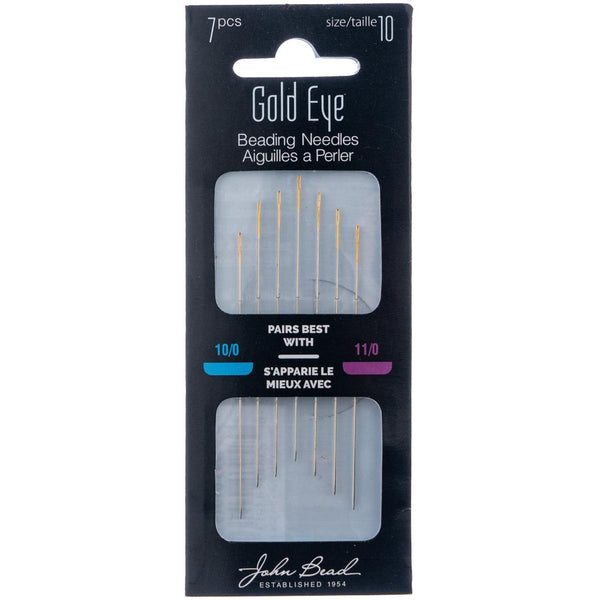 Beadalon Big Eye Curved Beading Needles 2/Pkg - 3.5