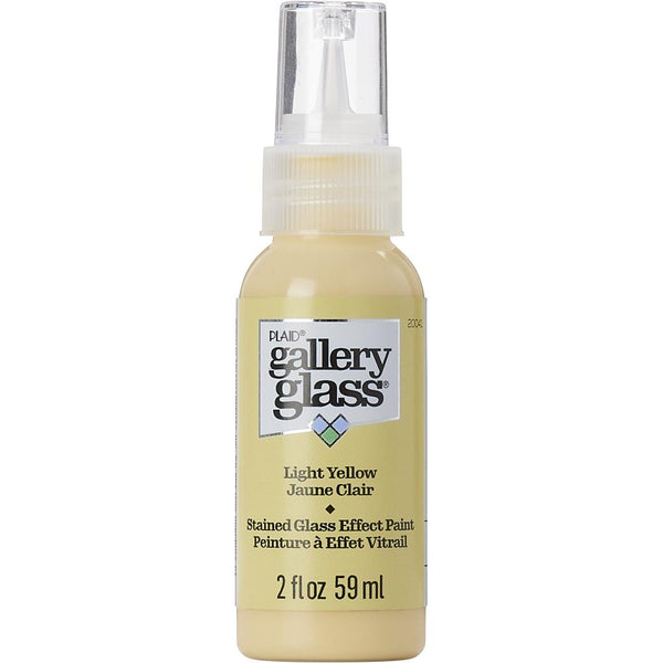 FolkArt Gallery Glass Paint 2oz Amber