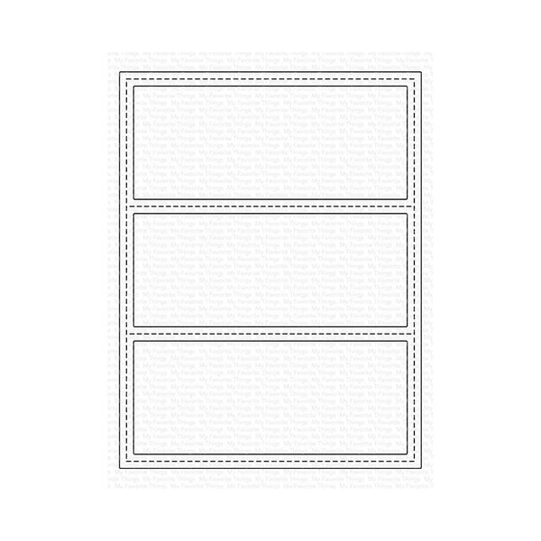 Download My Favorite Things Die-namics Die - Tri-Frame Cover-Up - CraftOnline