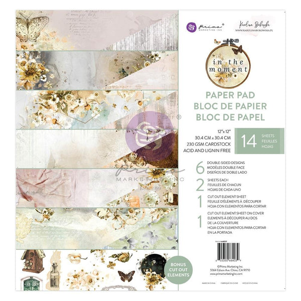 Prima, Luna 12x12 Double Sided Paper Pack