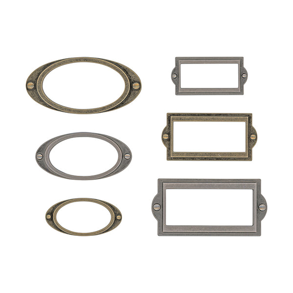 Idea-Ology Metal Adornments Label Frames ̹ ˻