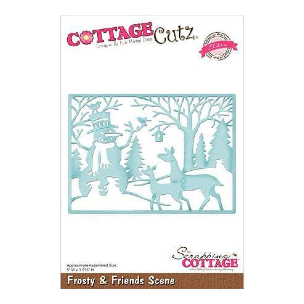 CottageCutz Elites Die Frosty Friends Scene 5X3575 – CraftOnline