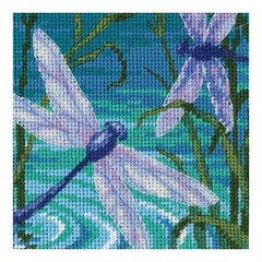 Dimensions 71-20072 Needlecrafts Needlepoint Winter Sky Cabin