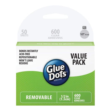 glue dots clear dot roll - micro