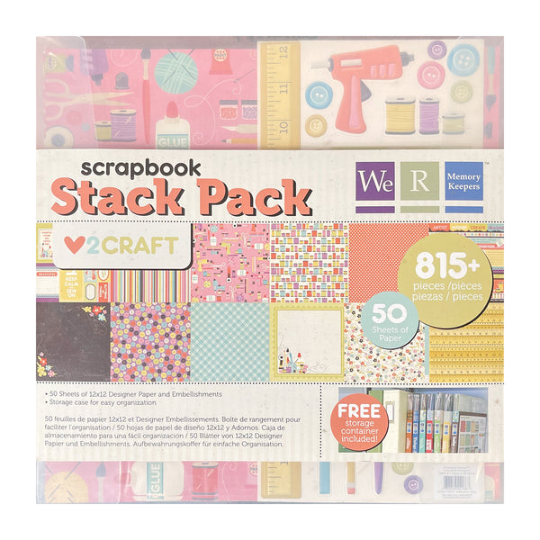 Heidi Swapp Art Walk Project Pad 12x12 580 Pieces