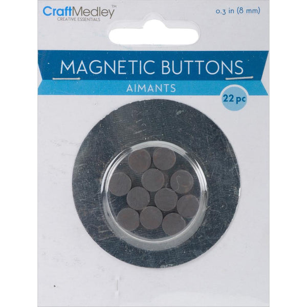 Promag Round Magnets-.75 50/PKG