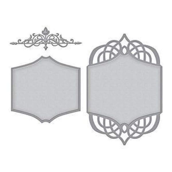 Spellbinders Nestabilities Decorative Elements Dies - Lacey Squares