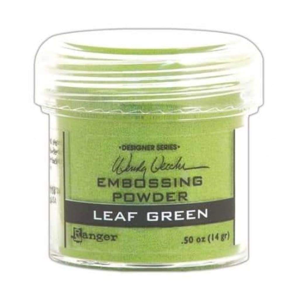 Wendy Vecchi Embossing Powder .50oz - Leaf Green - CraftOnline.com.au