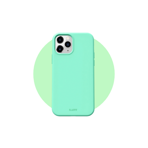 HUEX Pastels Case for iPhone 12 Series in Color Spearmint 