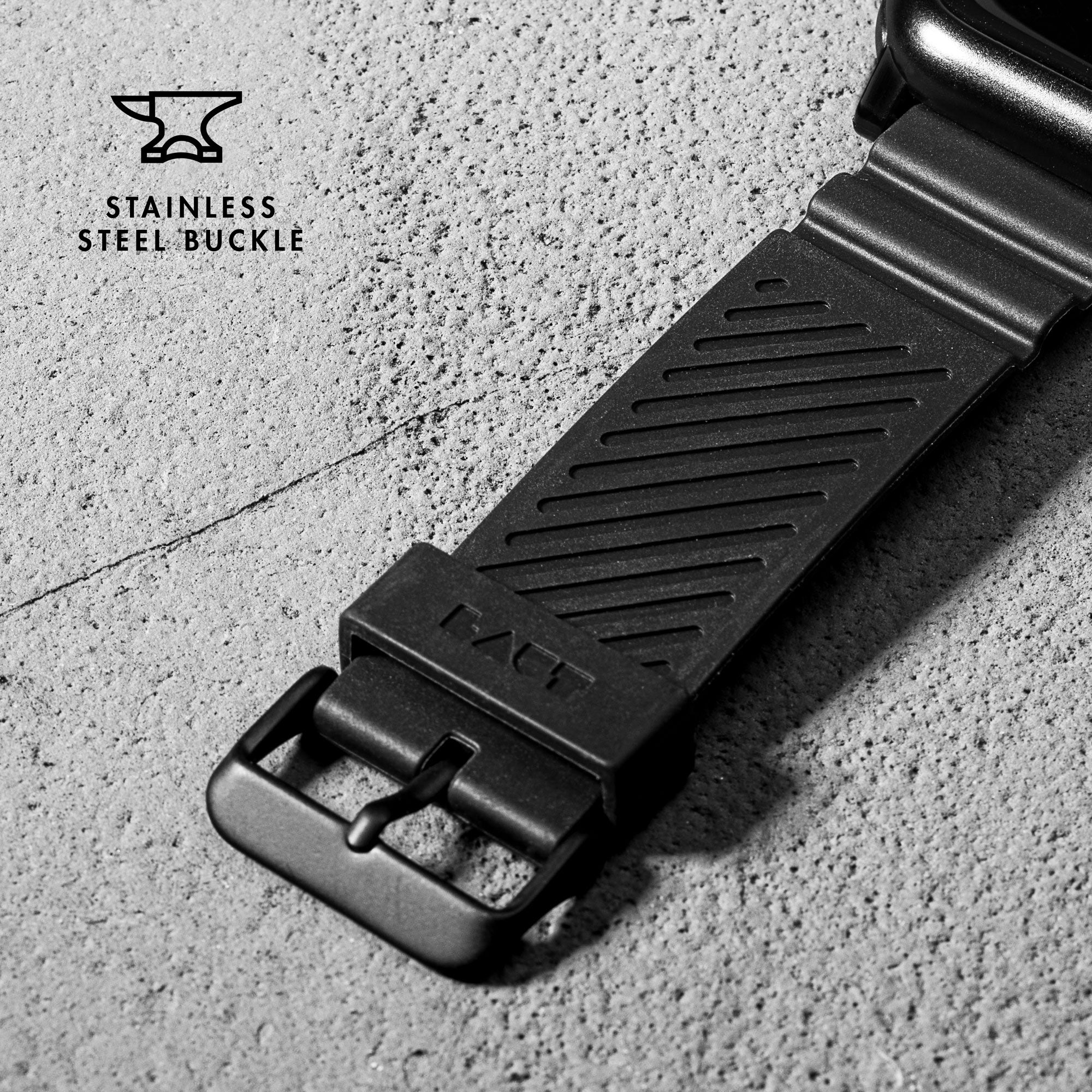 LAUT AW IMPKT Watch Strap for Apple Watch - Stainless Steel Buckle & Connectors