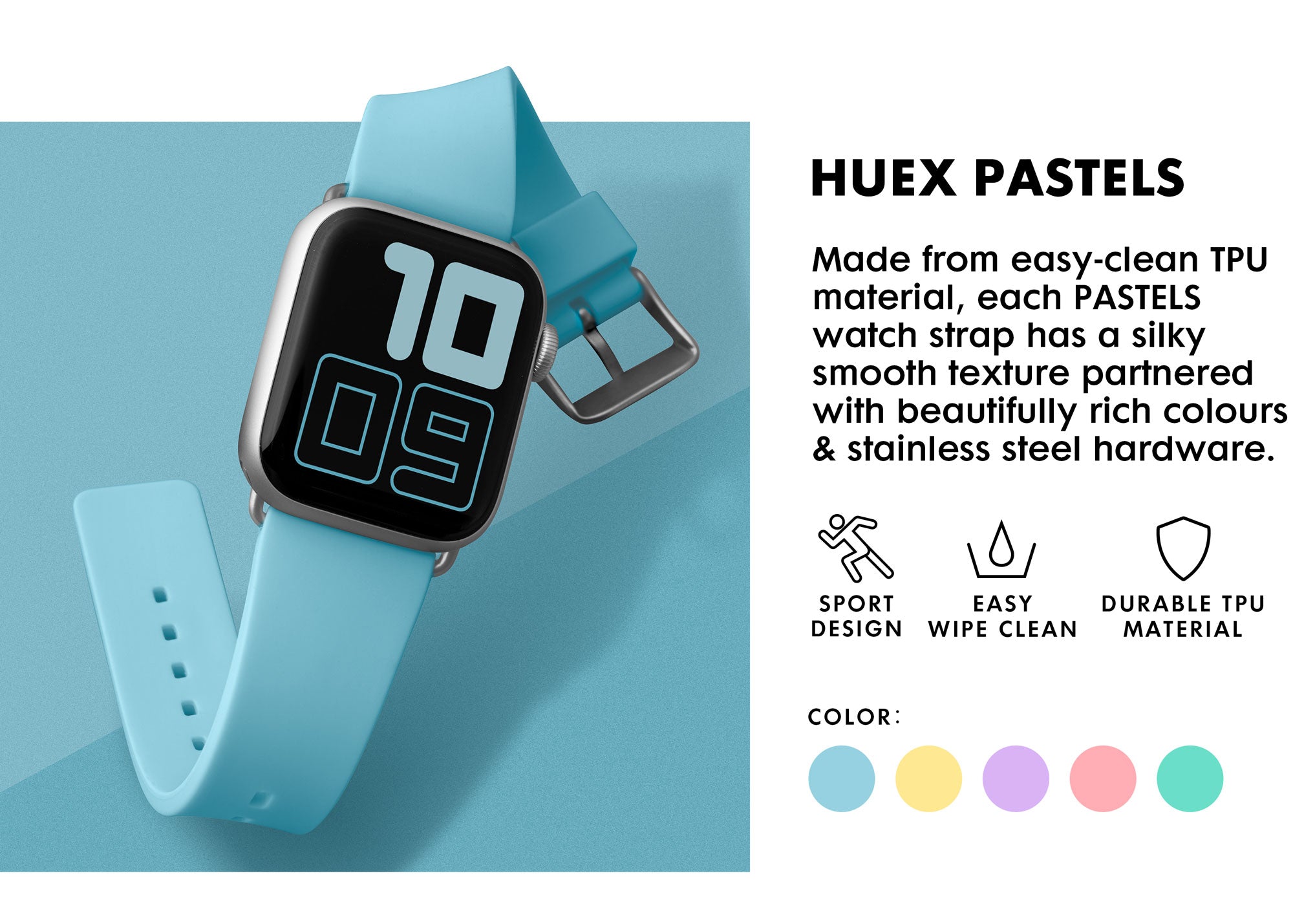 LAUT HUEX Pastel Watch Strap for Apple Watch