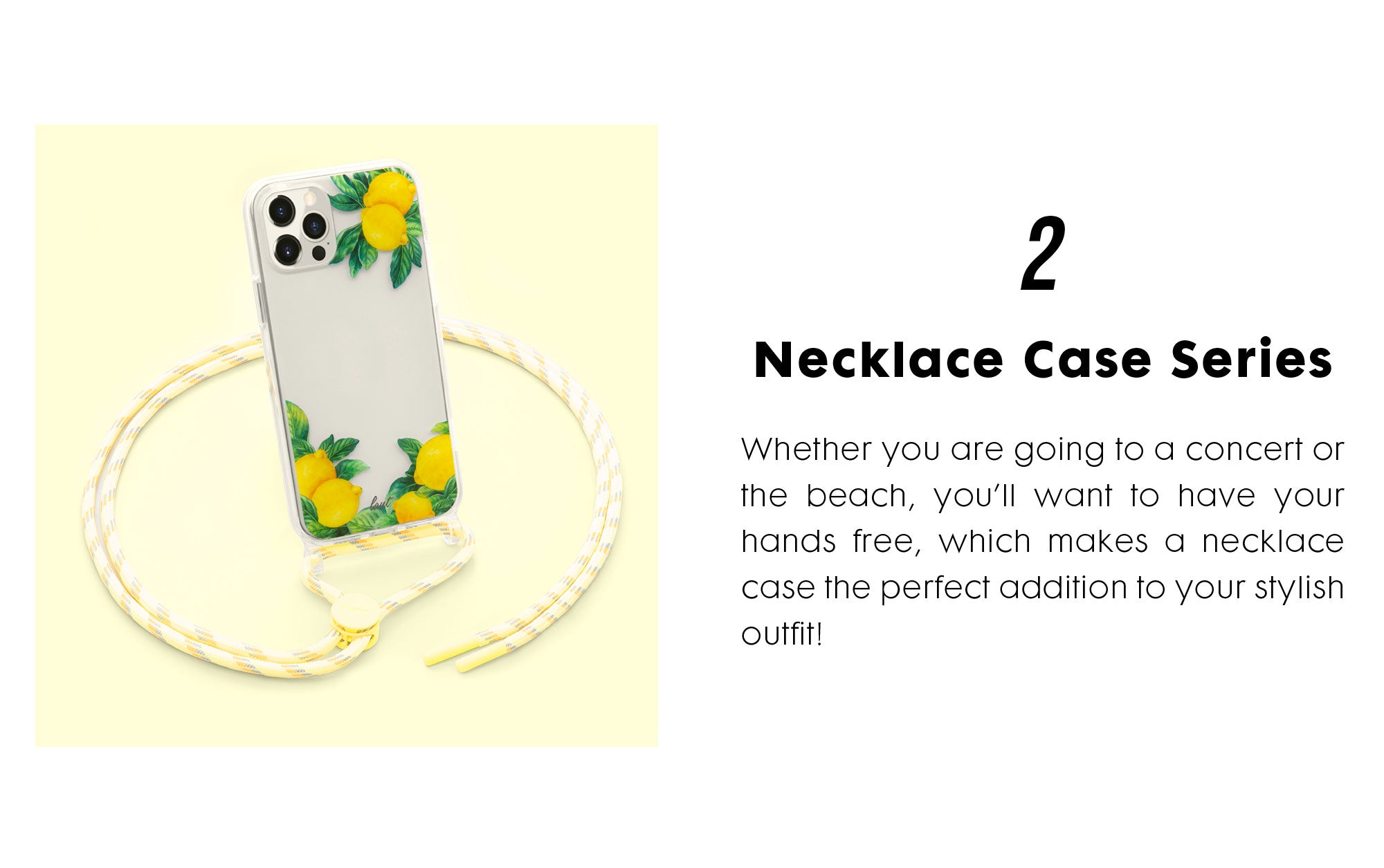 Necklace Case Series - Whether you are going to a concert or the beach, you’ll want to have your hands free, which makes a necklace case the perfect addition to your stylish outfit!