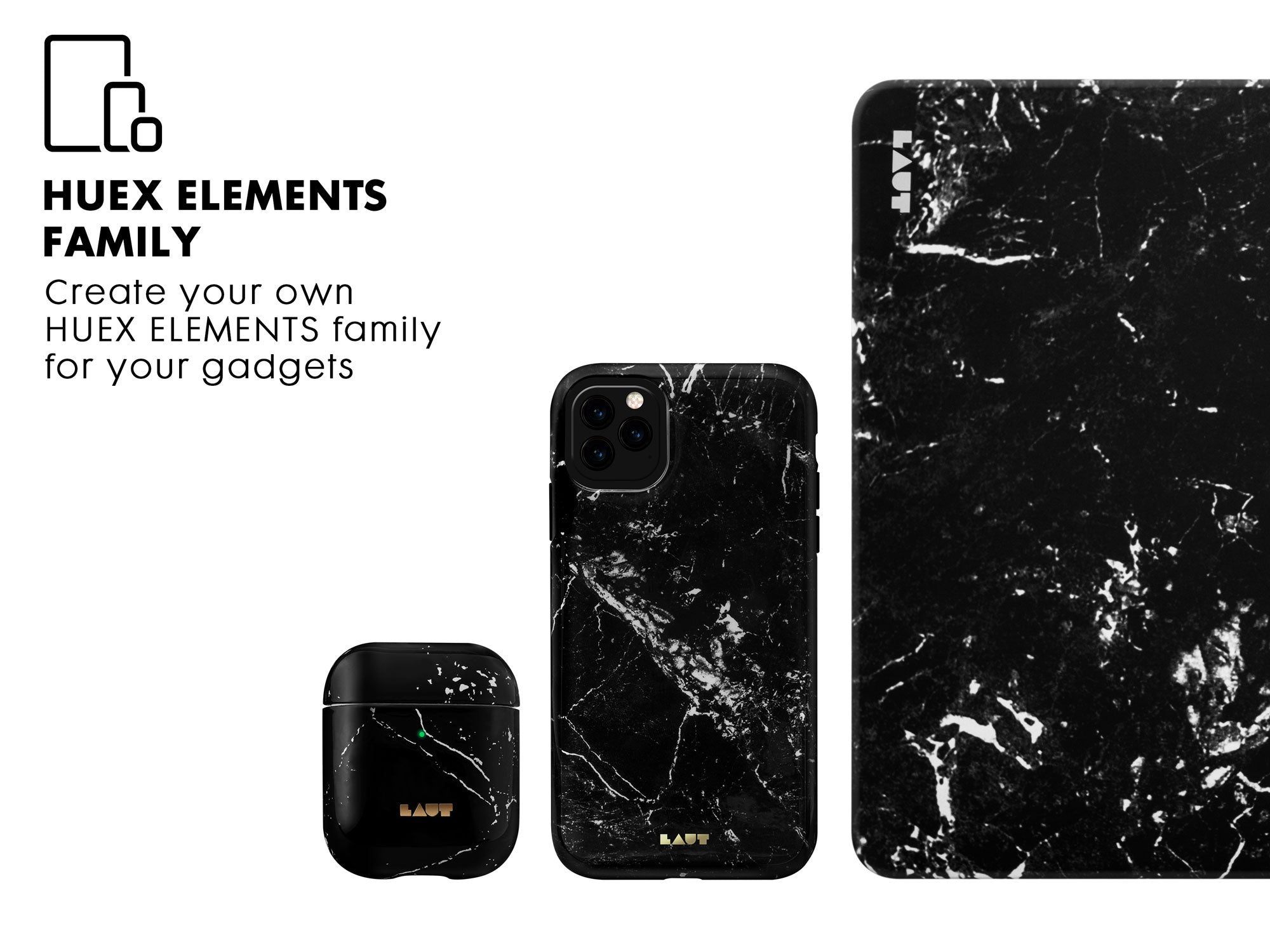 LAUT HUEX ELEMENTS for iPhone 11 | iPhone 11 Pro | iPhone 11 Pro Max