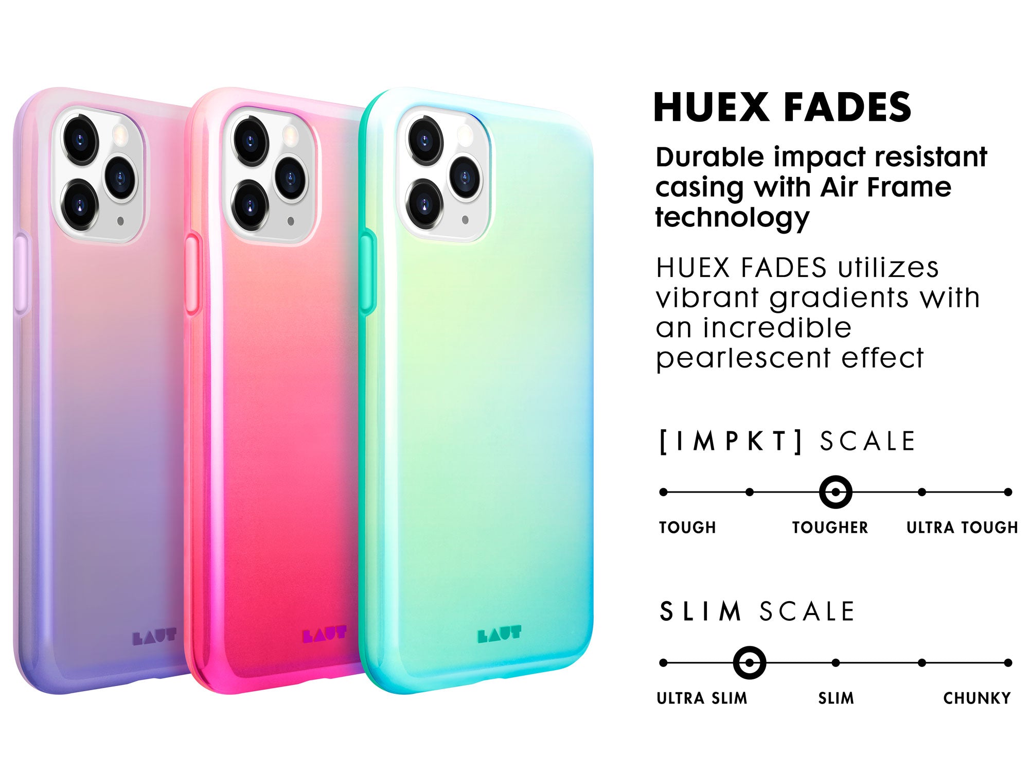 HUEX Fades for iPhone 11 series