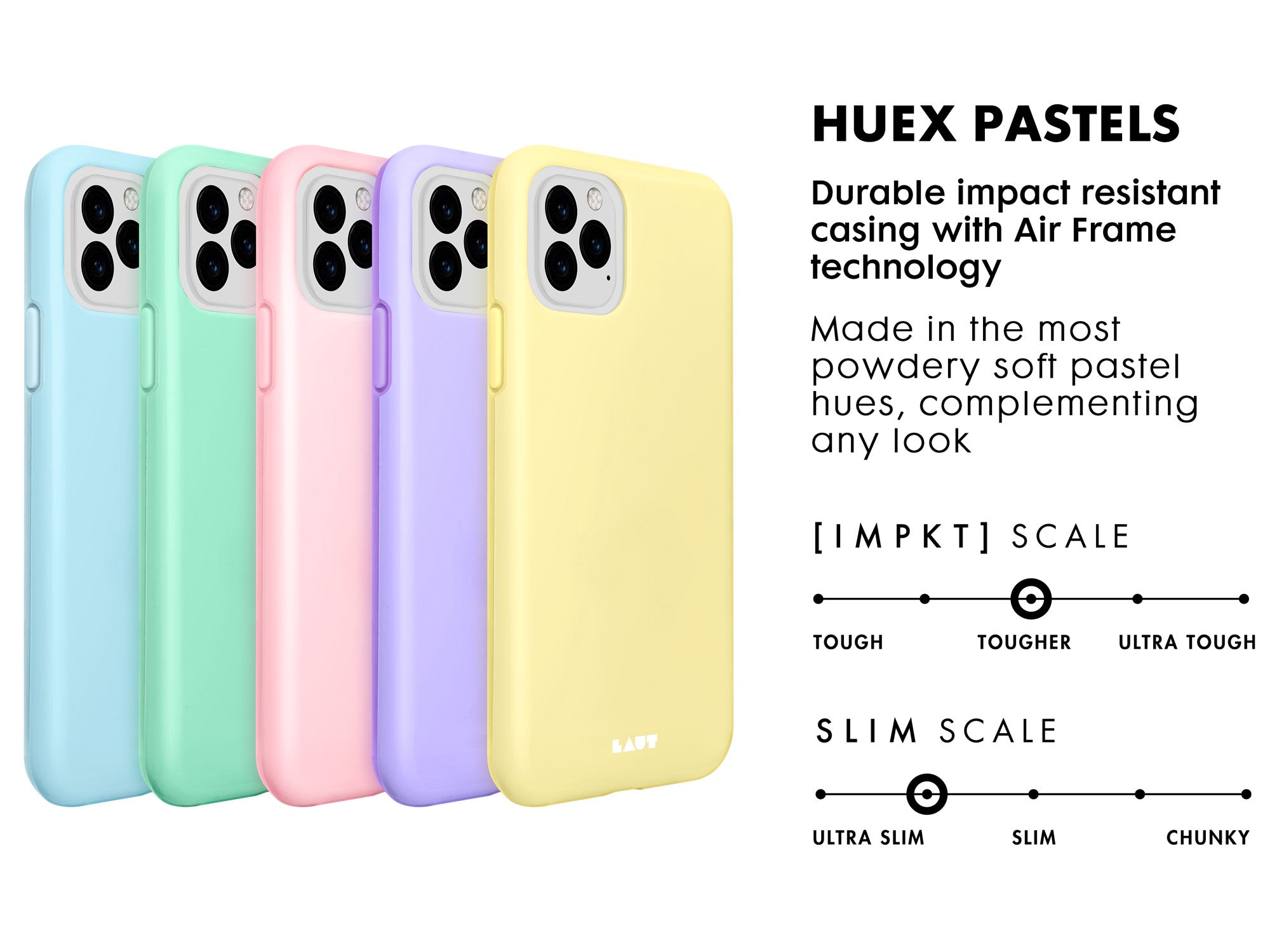 HUEX Pastels for iPhone 11 series