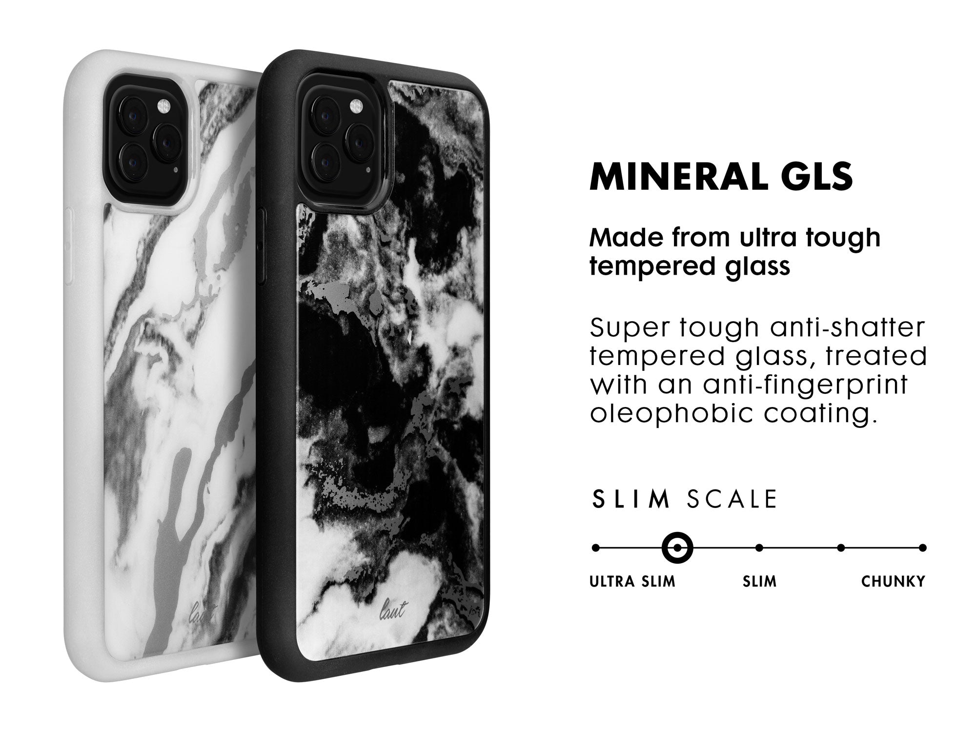 LAUT MINERAL GLASS for iPhone 11 | iPhone 11 Pro | iPhone 11 Pro Max