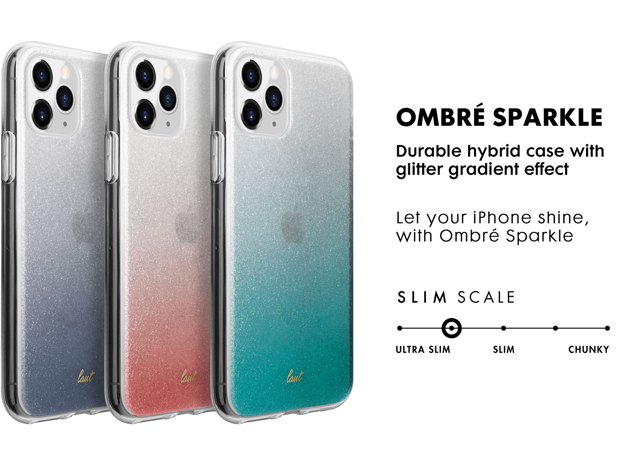 Ombre Sparkle for iPhone 11 series