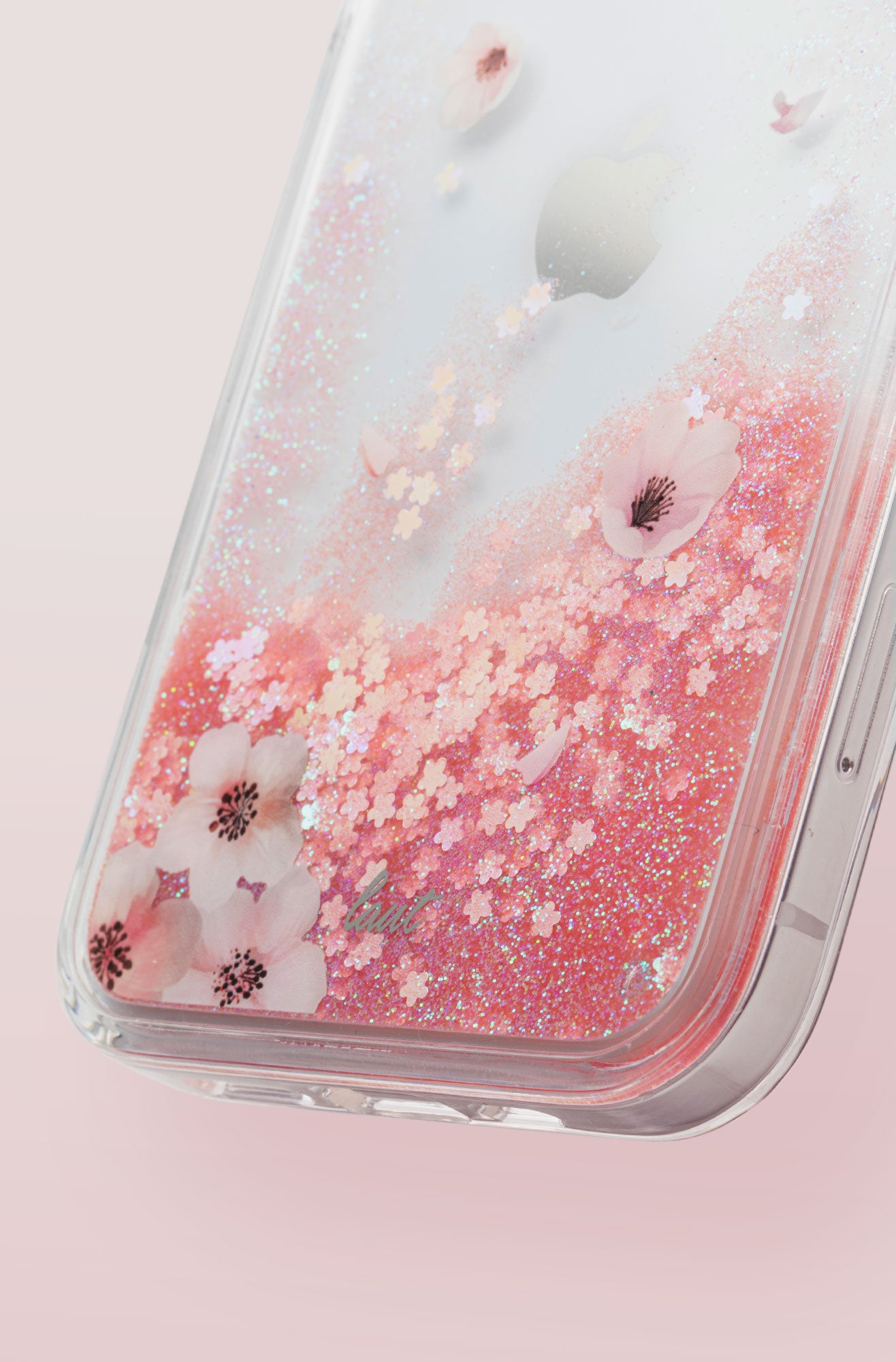 LAUT - SAKURA Liquid Glitter case for iPhone 12 series