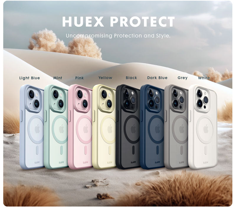Funda iPhone 15 Pro Huex Blanco Laut