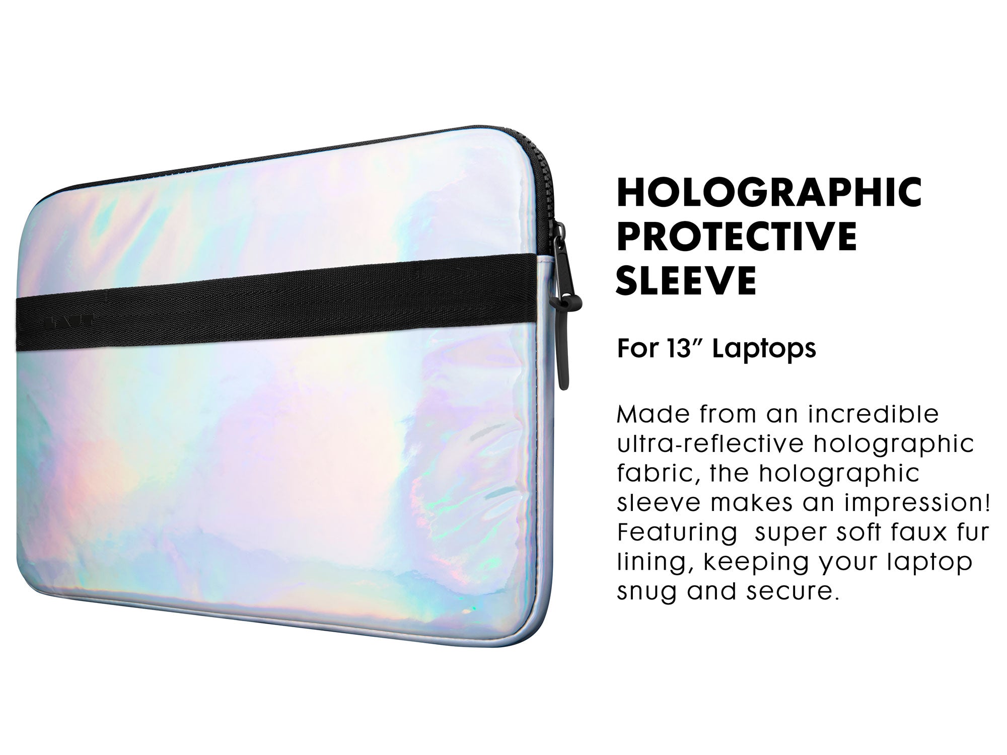 LAUT HOLOGRAPHIC Protective Sleeve for Macbook 13-inch