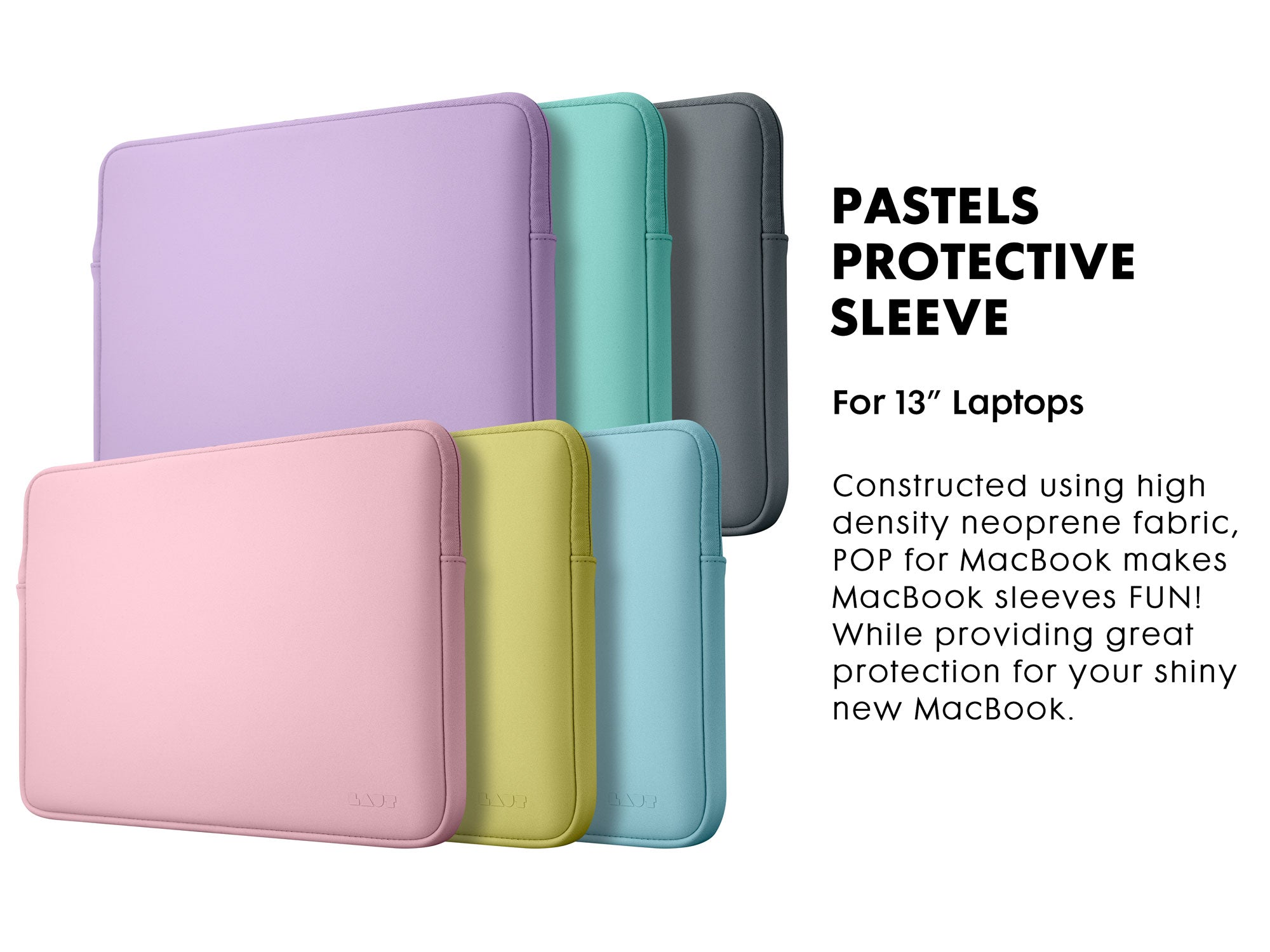 LAUT HUEX PASTELS Protective Sleeve for Macbook 13-inch