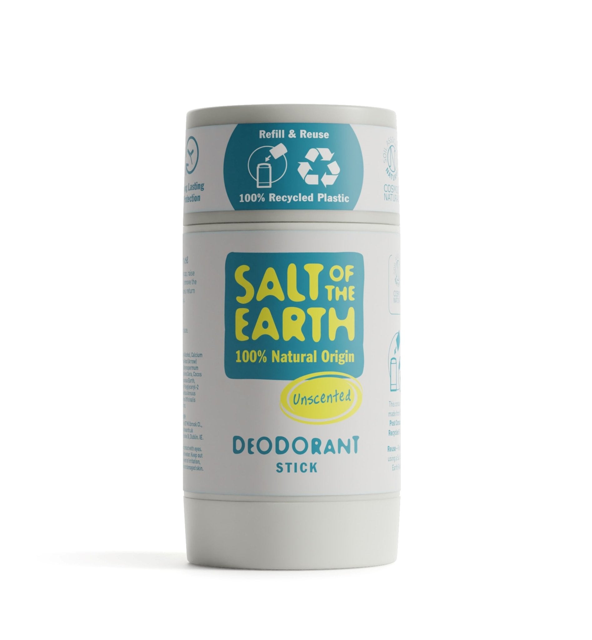 slagader Piraat Rechtmatig Unscented Natural Deodorant Stick | Refillable | Salt of the Earth - Salt  of the Earth Natural Deodorants