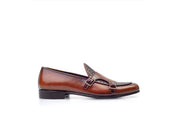 Men's Double monk strap upper pattren leather -TnV Collection