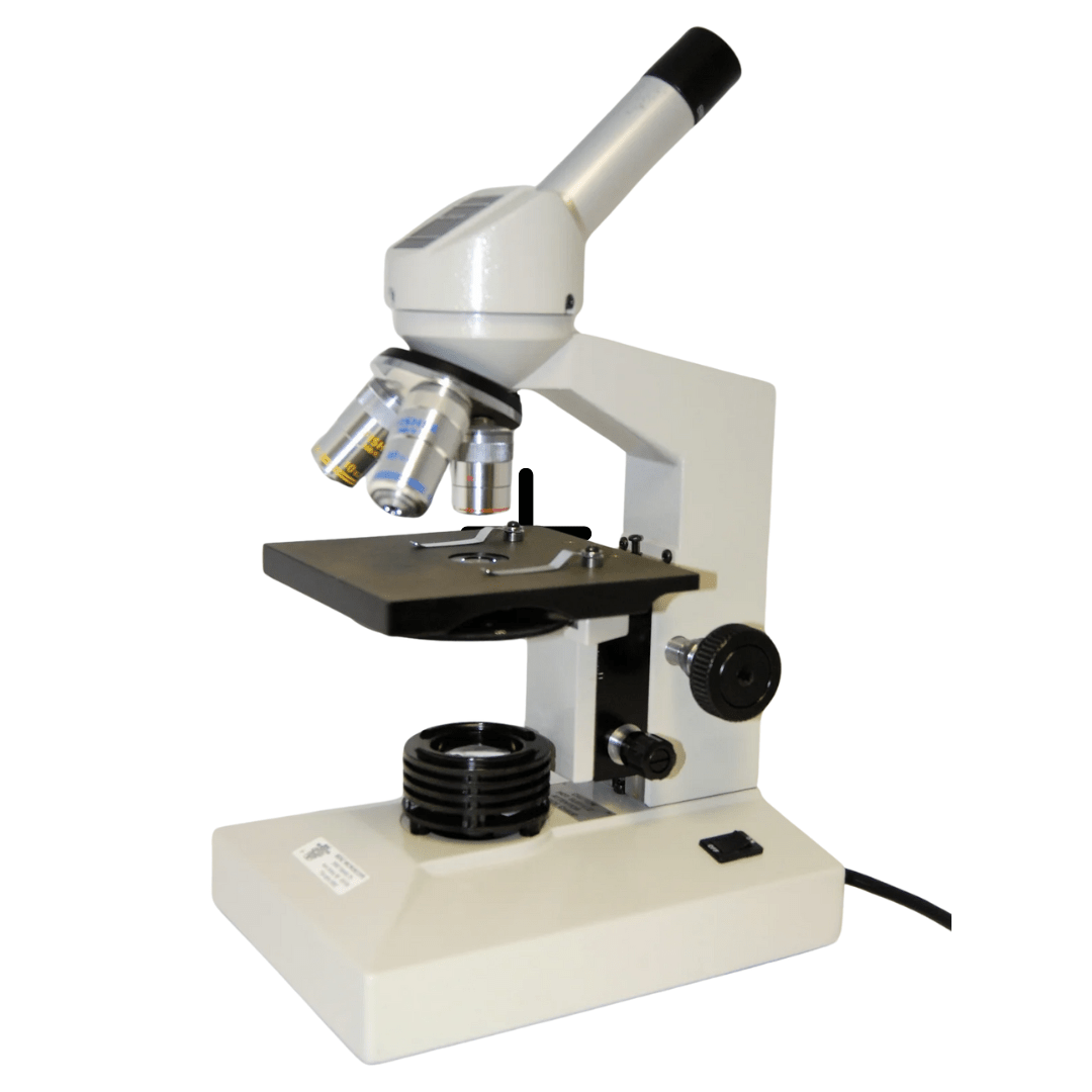 Reconditioned Fisher Micromaster VSLD 4x/10x/40x Monocular Compound Microscope