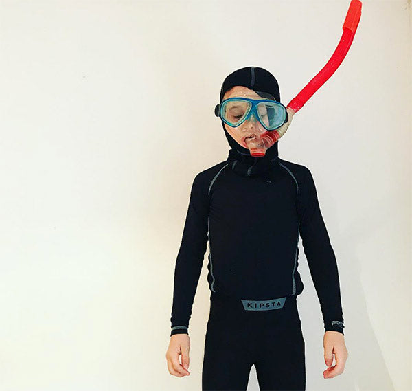 Underwater fancy dress for kids