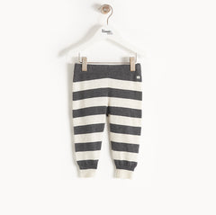 MOLO ORGANIC MONOCHROME STRIPE BABY TROUSER