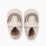 milk rainbow soft sole baby shoes bonniemob x bobux