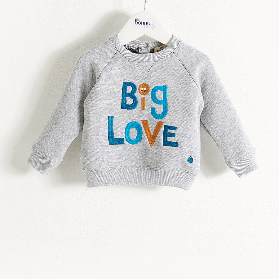 the bonniemob kids and baby sweatshirt big love