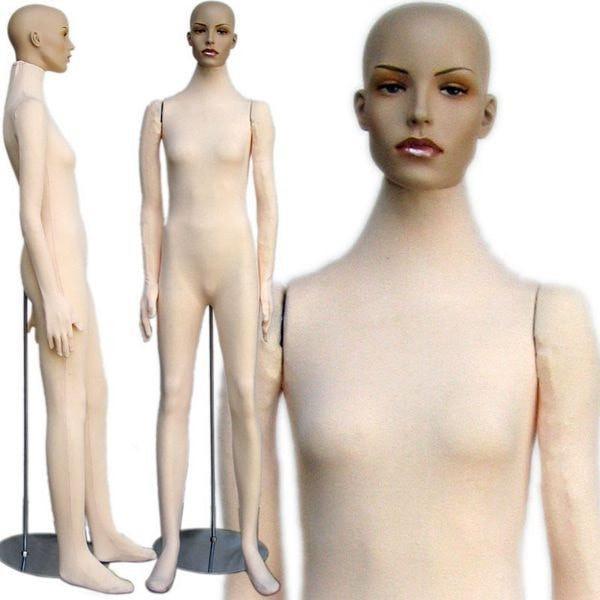 Female Headless Plus Size Mannequin MM-NANCYBW1S
