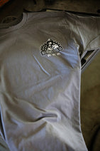 Charcoal Rough Neck T-Shirt Nav Image 3