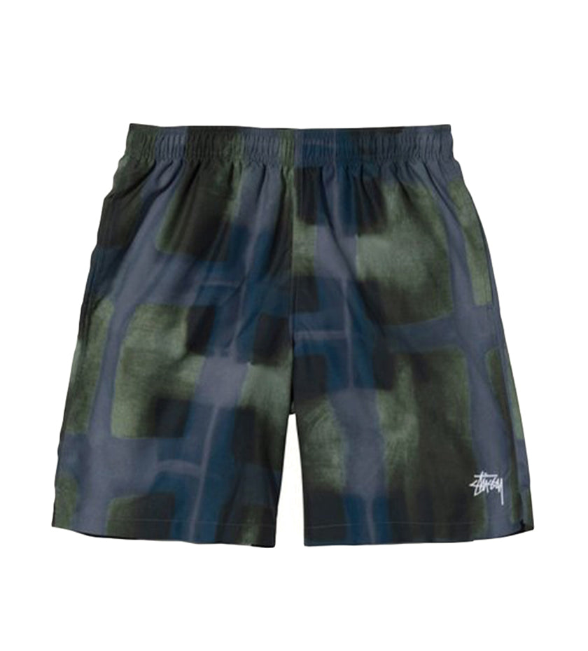 Dyed Plaid Water Short (Green)