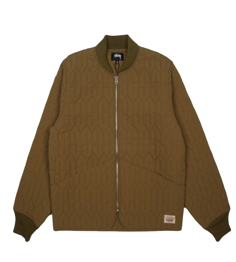 S Quilted Liner Jacket (Olive) – Proper