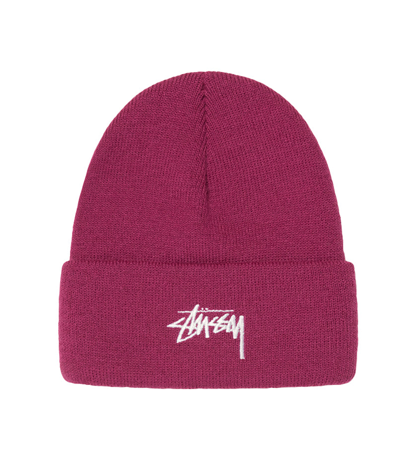 Stock Cuff Beanie (Plum)