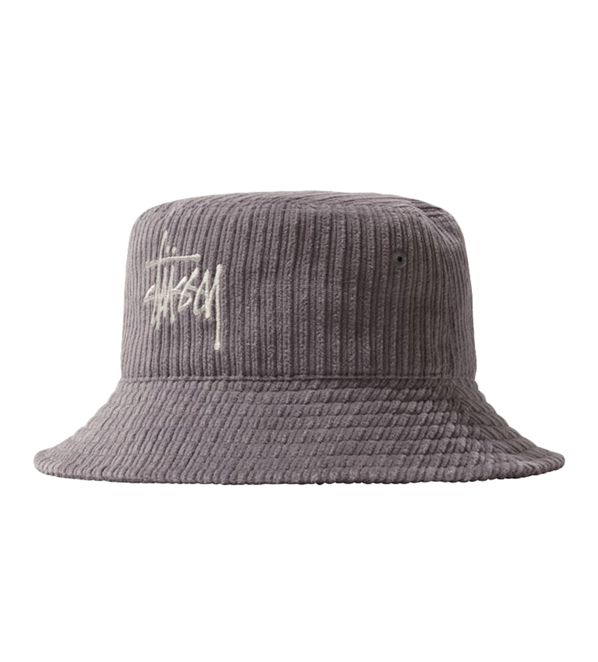 Corduroy Big Basic Bucket Hat (Lavender)