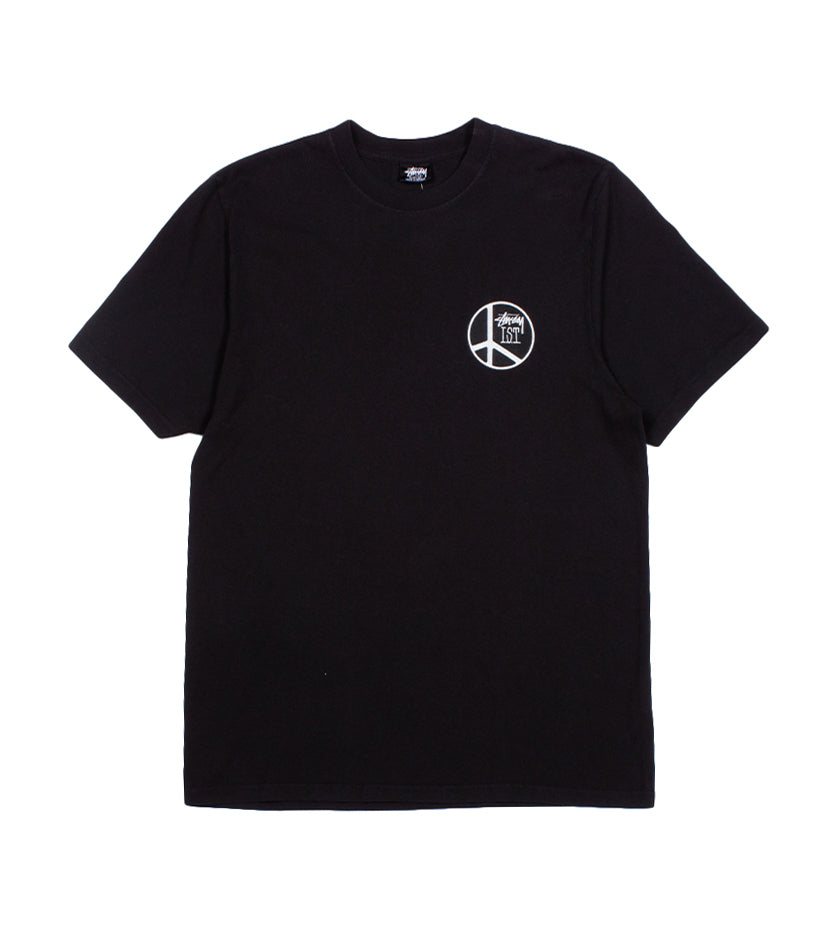 Peace Dot Pigment Dyed Tee (Black)